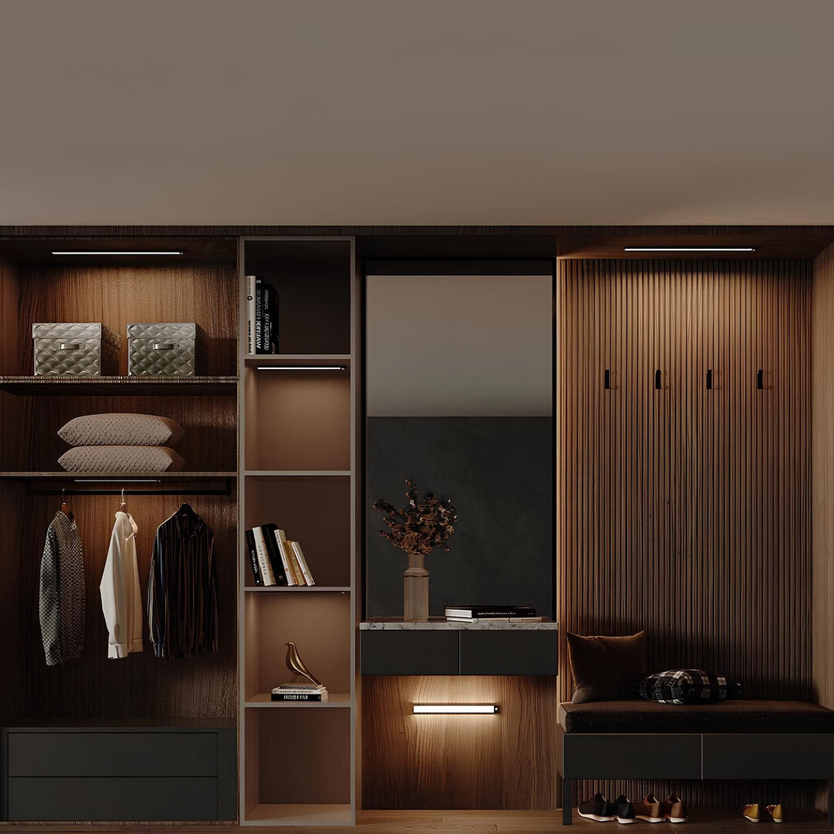 Under Cabinet Lights with Motion Sensor Rechargeable LED and Magnetic Mount - Image 10