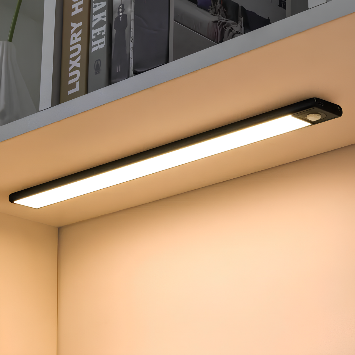 Under Cabinet Lights with Motion Sensor Rechargeable LED and Magnetic Mount - Image 2