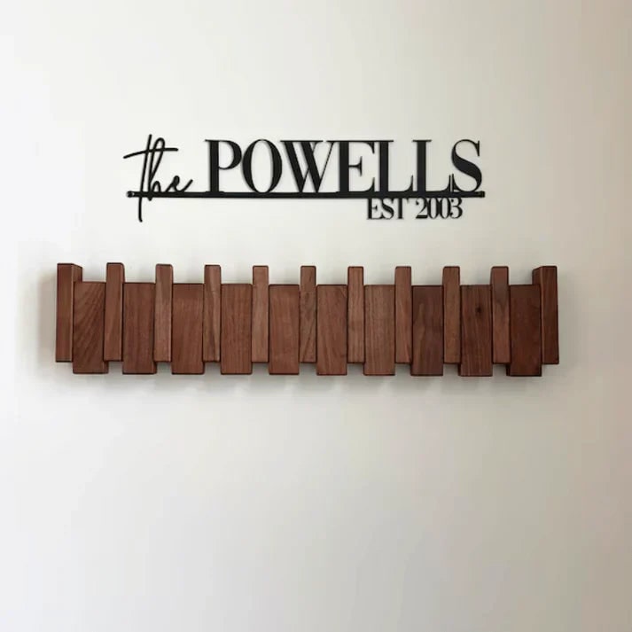 Wall Coat Rack with Foldable for Hallway and Entryway Storage - Image 1