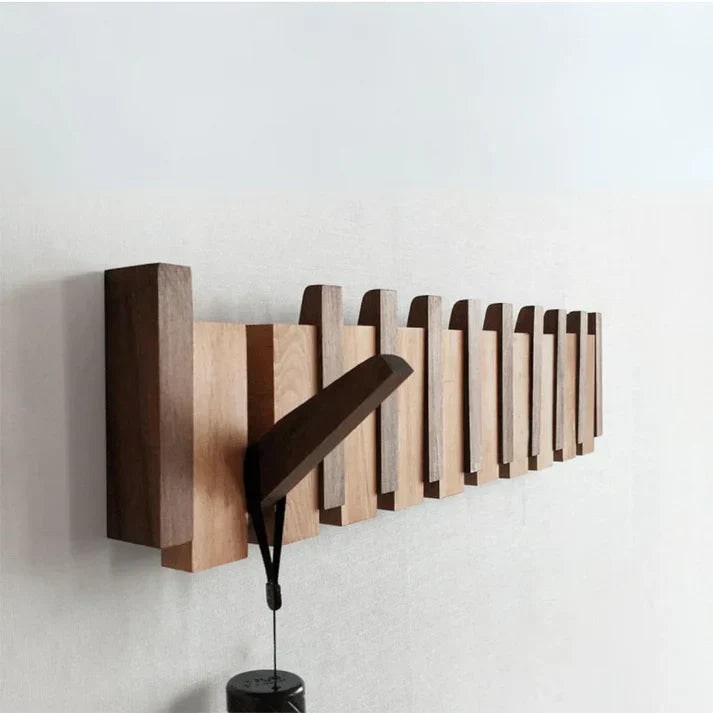 Wall Coat Rack with Foldable for Hallway and Entryway Storage - Image 4