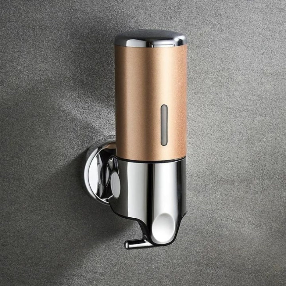 Wall-Mounted Shower Soap Dispenser with Manual T-Bar Lever and Detachable Chambers - Image 22