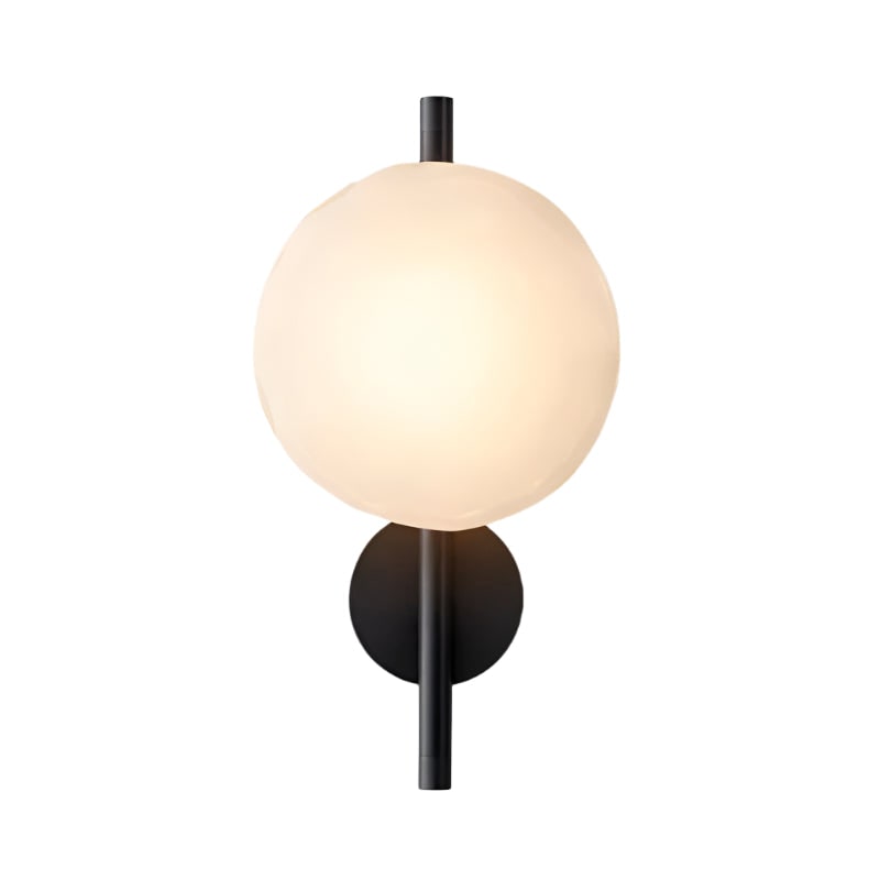 Wall Sconce Lighting with Textured Ripple Glass and Contemporary Design - Image 46