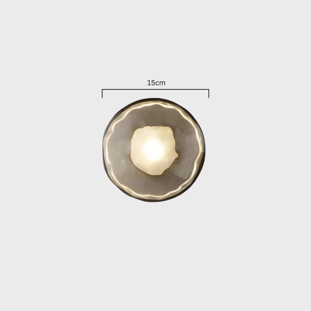 Wall Sconce Lighting with Textured Ripple Glass and Contemporary Design - Image 56