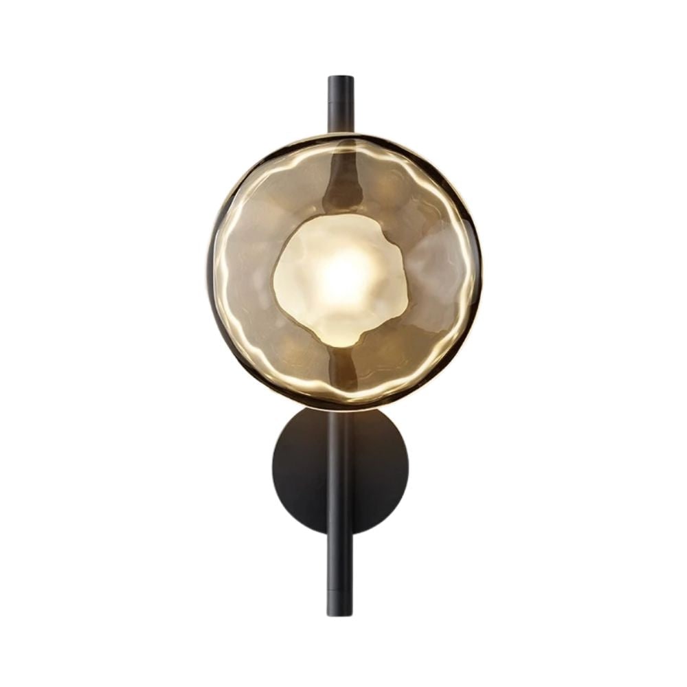 Wall Sconce Lighting with Textured Ripple Glass and Contemporary Design - Image 59