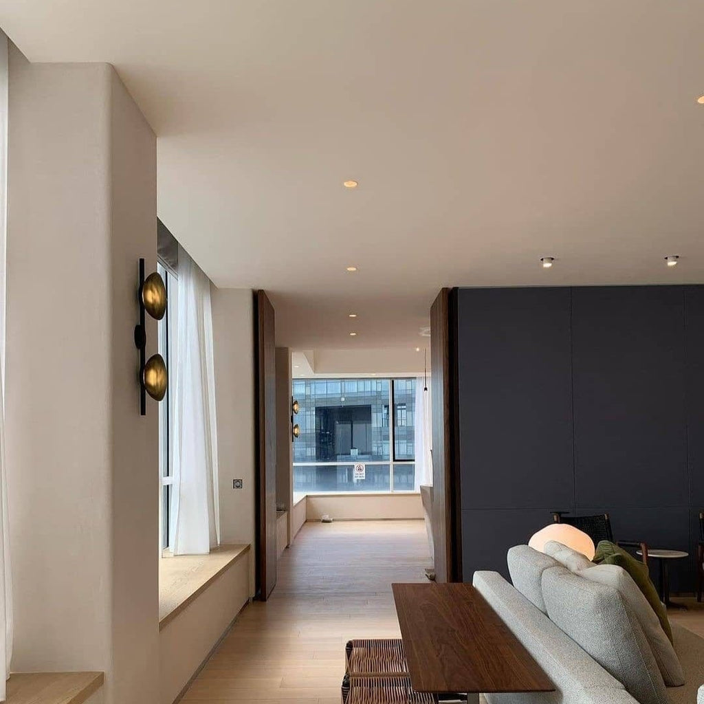Wall Sconce Lighting with Textured Ripple Glass and Contemporary Design - Image 9