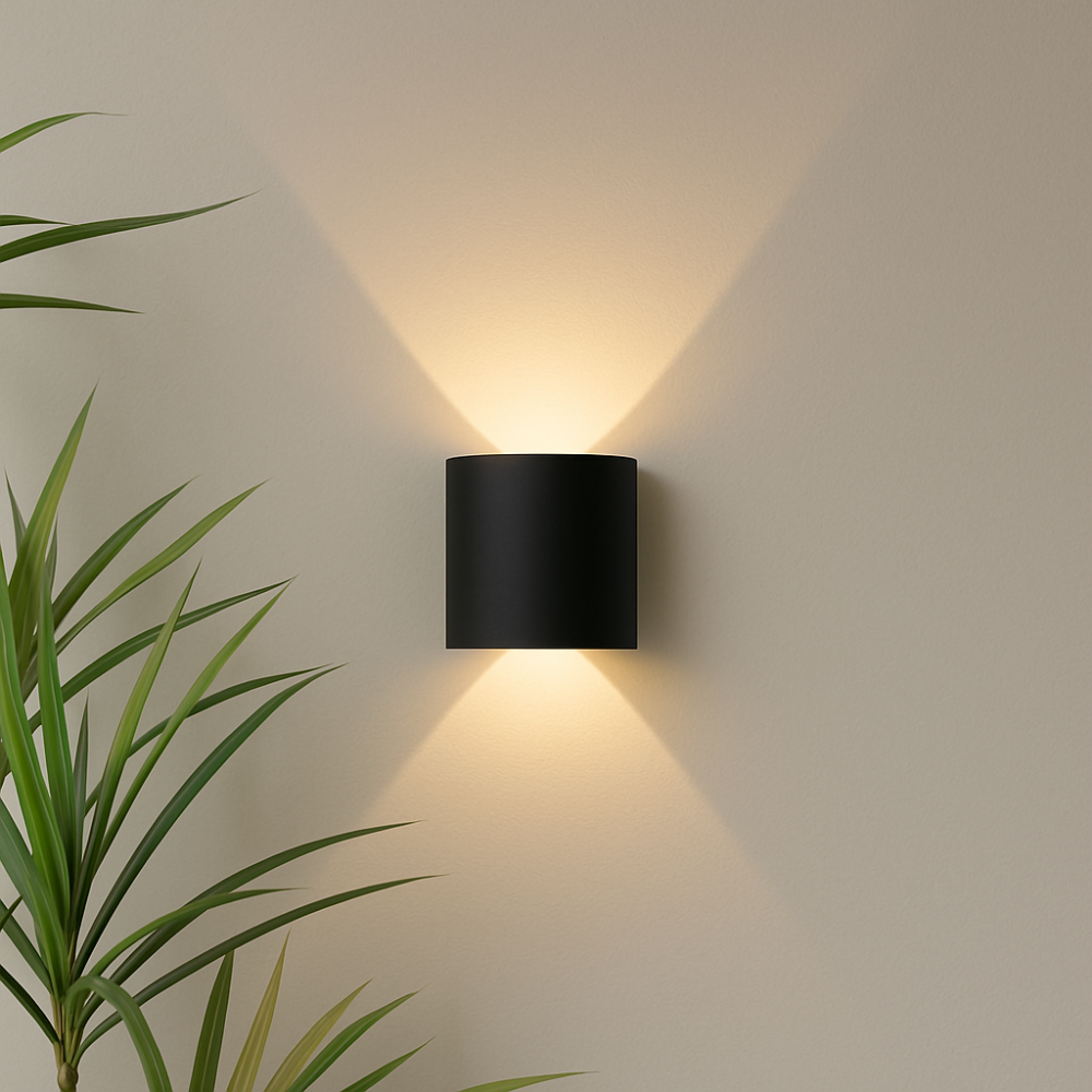 Wall Sconce Lighting with Up and Down LED for Indoor and Outdoor Use - Image 1