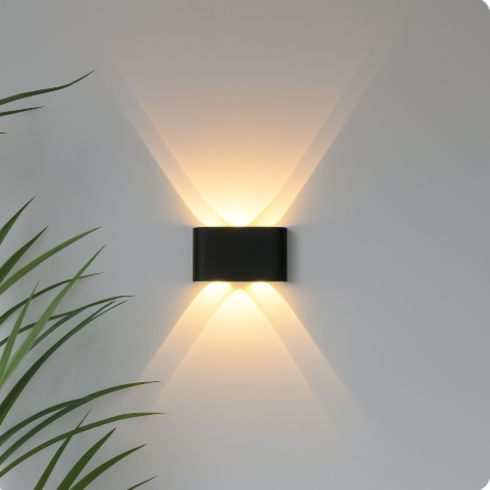 Wall Sconce Lighting with Up and Down LED for Indoor and Outdoor Use - Image 3