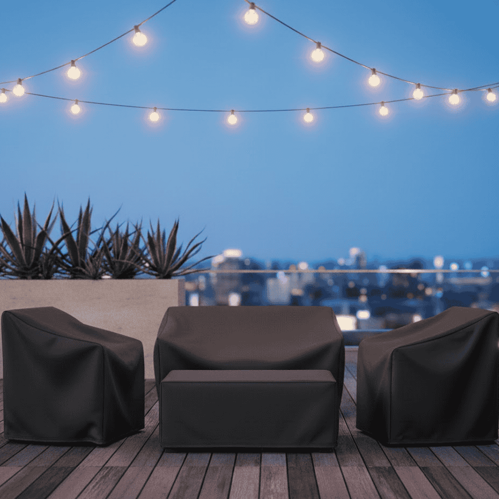 Waterproof Patio Couch Covers with Heavy Duty Stitched Seams for Outdoor Furniture - Image 1