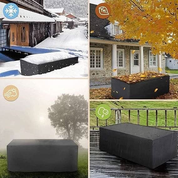 Waterproof Patio Couch Covers with Heavy Duty Stitched Seams for Outdoor Furniture - Image 6