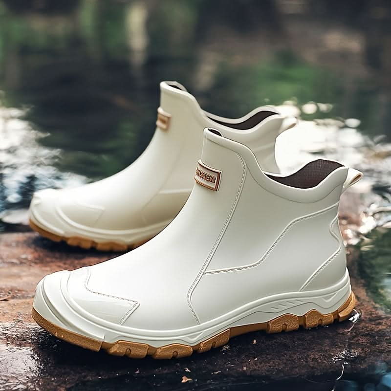 Waterproof Rain Boots with Slip-Resistant Tread and Ankle Support - Image 3