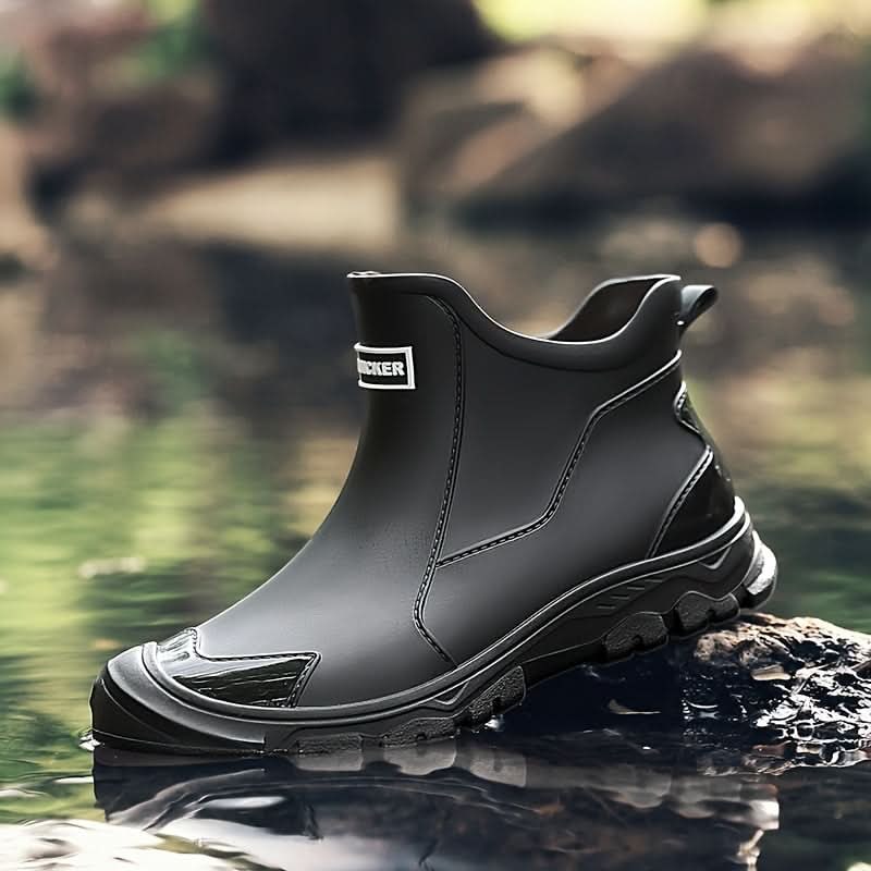 Waterproof Rain Boots with Slip-Resistant Tread and Ankle Support - Image 4