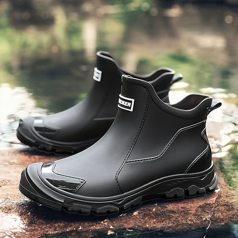 Waterproof Rain Boots with Slip-Resistant Tread and Ankle Support - Image 6