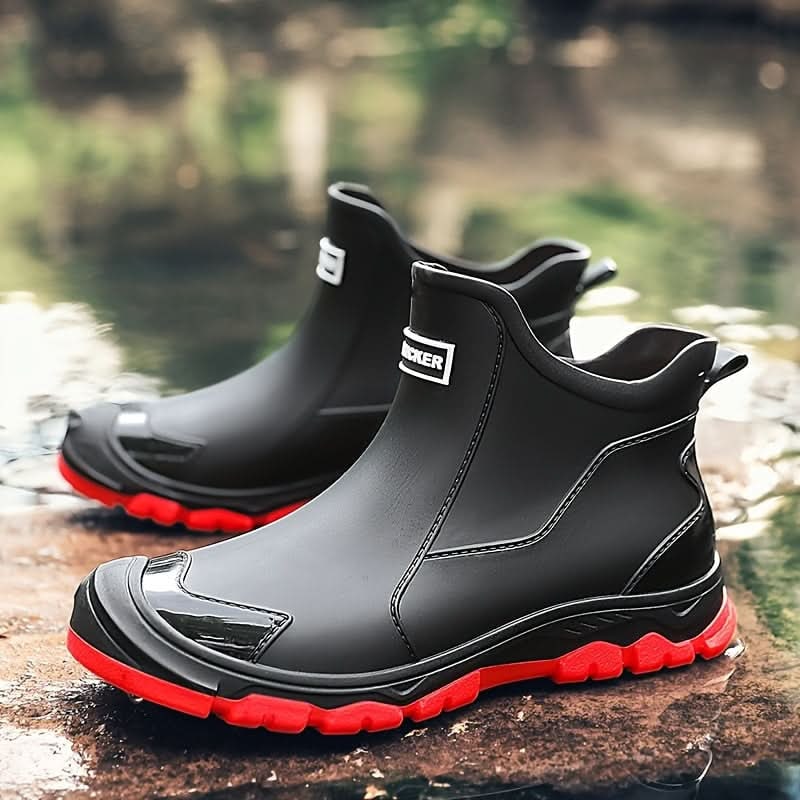 Waterproof Rain Boots with Slip-Resistant Tread and Ankle Support - Image 9