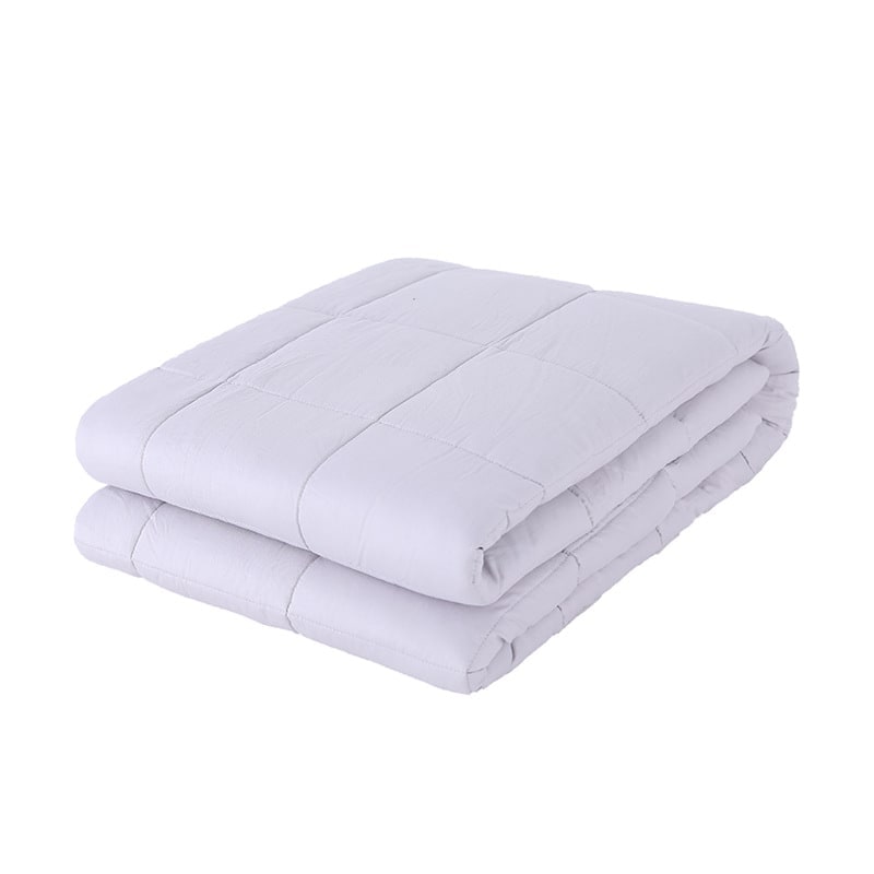 Weighted Blanket for Anxiety and Stress Relief with Quilted Cotton Design - Image 2