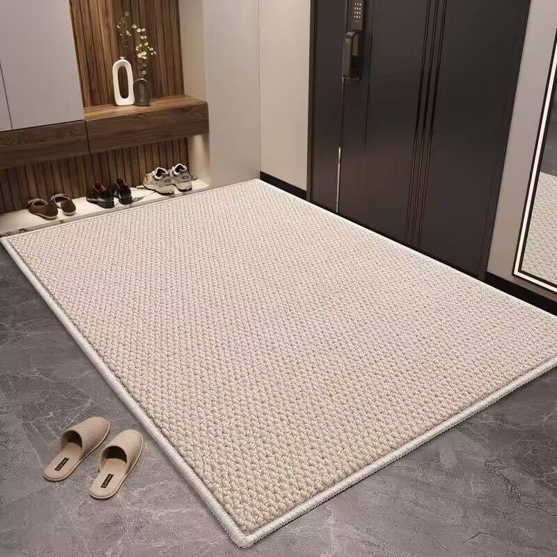 Welcome Door Mat Non-Slip Absorbent Indoor Entrance with Textured Loop Pile - Image 15