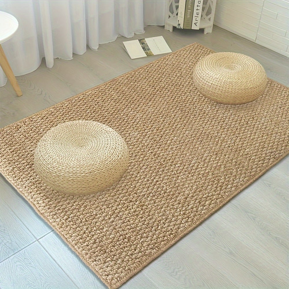Welcome Door Mat Non-Slip Absorbent Indoor Entrance with Textured Loop Pile - Image 5