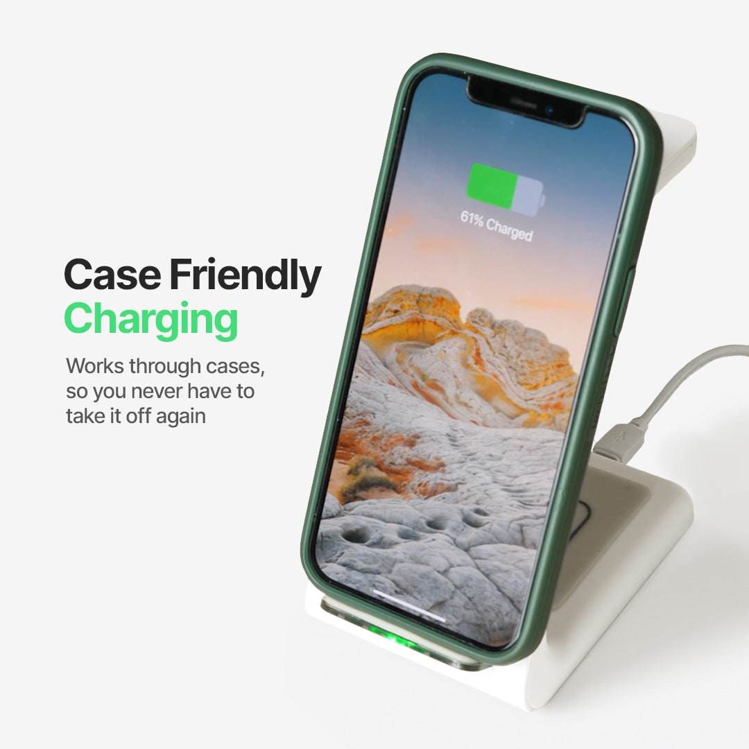 Wireless Charging Station for Phone Watch and Earbuds with Fast 15w Dock - Image 6