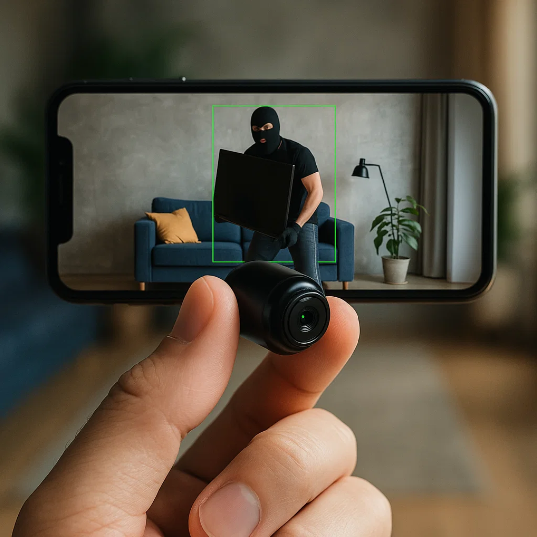 Wireless Compact Mini Security Camera with Night Vision and Motion Detection - Image 1