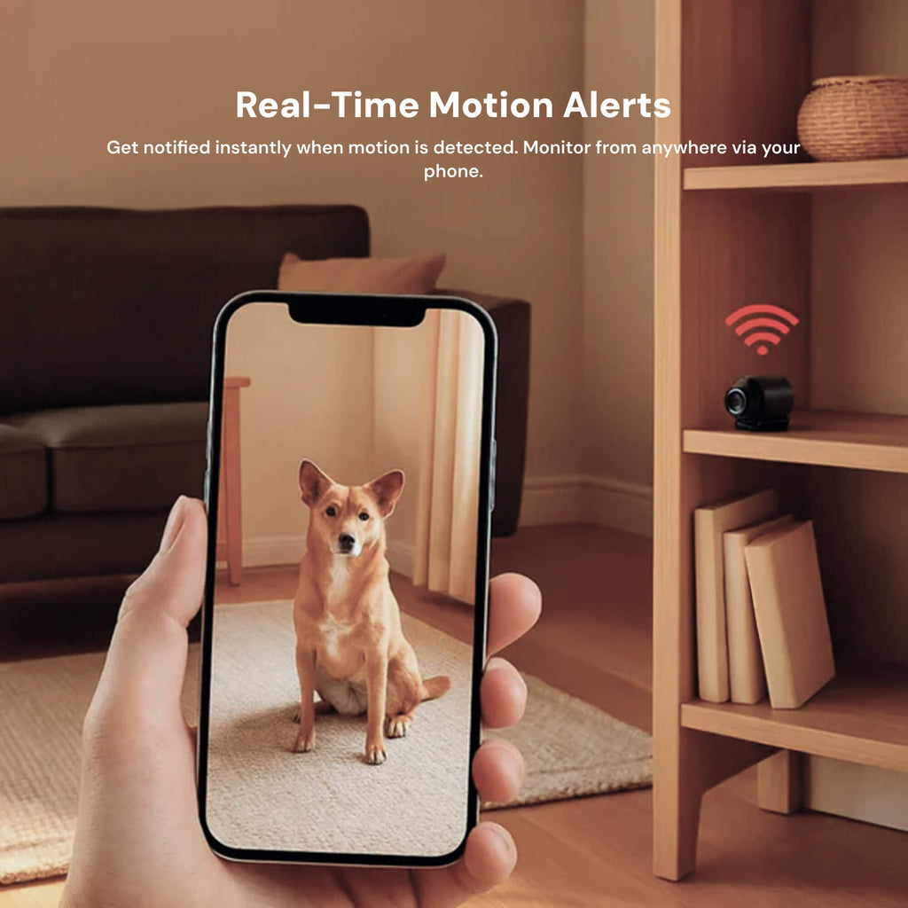 Wireless Compact Mini Security Camera with Night Vision and Motion Detection - Image 4