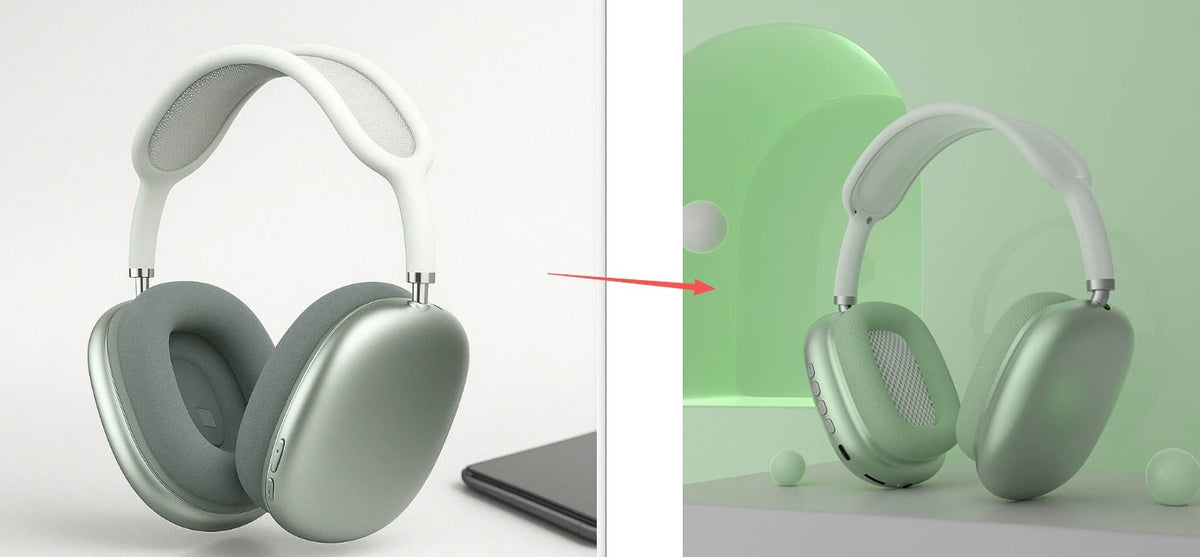 Wireless Noise Cancelling Over Ear Headphones with Bluetooth and Mesh Headband - Image 9