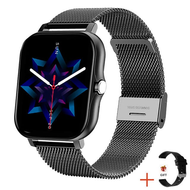 Women's GPS Smartwatch with Heart Rate Monitor Fitness Tracking and Metal Mesh Band - Image 11