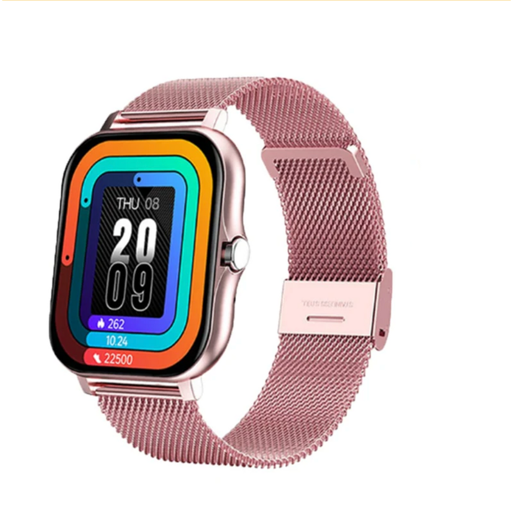 Women's GPS Smartwatch with Heart Rate Monitor Fitness Tracking and Metal Mesh Band - Image 7