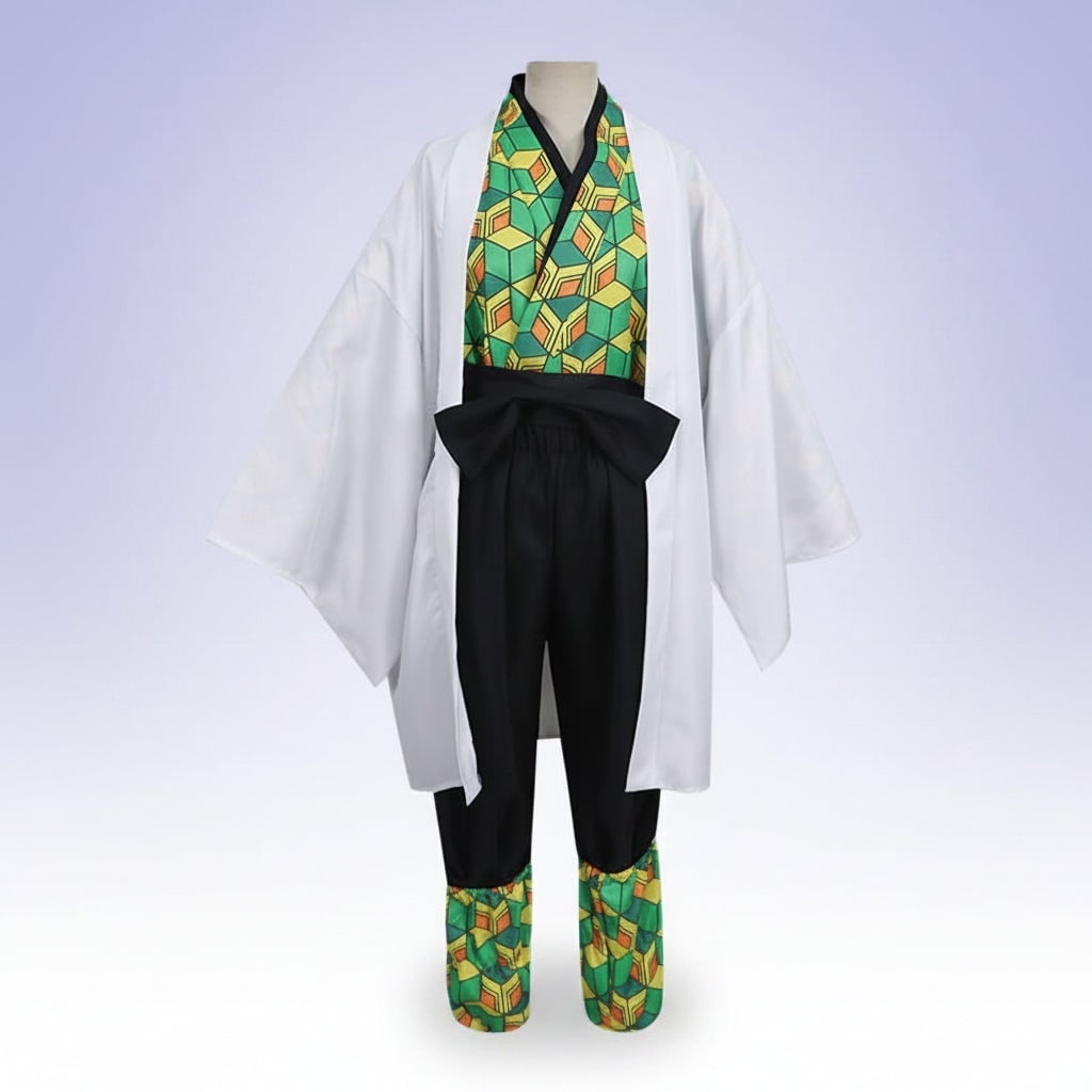 Women's Halloween Anime Cosplay Costume with Haori Robe Uniform Set for Character - Image 8