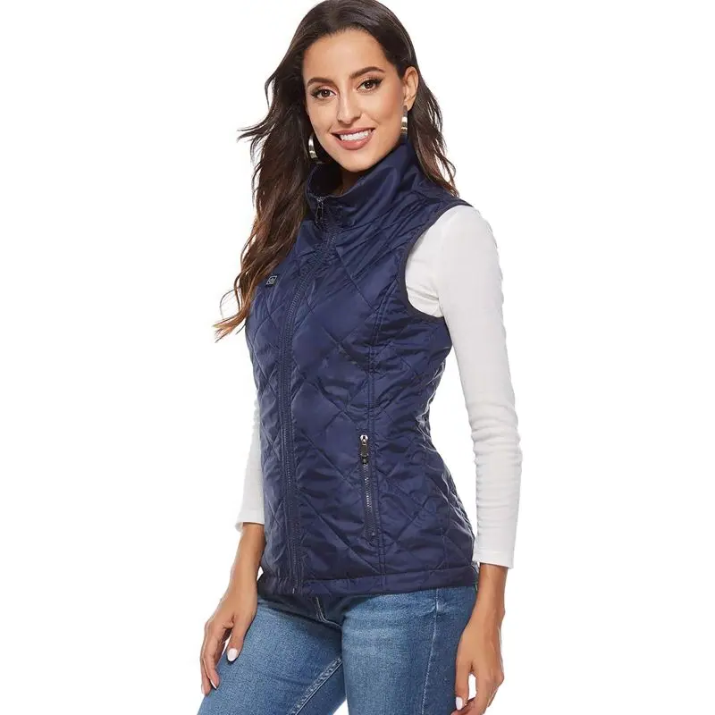 Women's Heated Vest with USB Charging Lightweight Quilted Design and Adjustable Heat Levels - Image 2