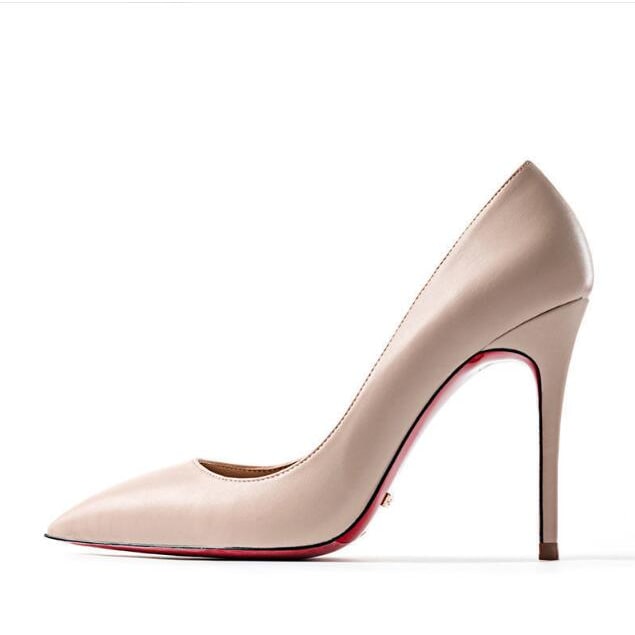 Women's High Heel Pumps with Pointed Toe and Stiletto in Patent Leather - Image 20