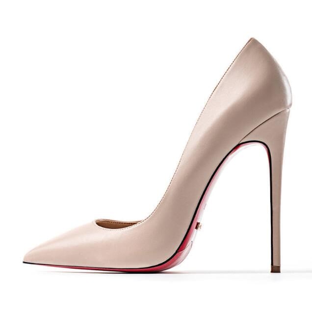 Women's High Heel Pumps with Pointed Toe and Stiletto in Patent Leather - Image 21
