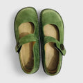 Women's Mary Jane Flats with Adjustable Strap and Cushioned Nubuck Sole - Image 2