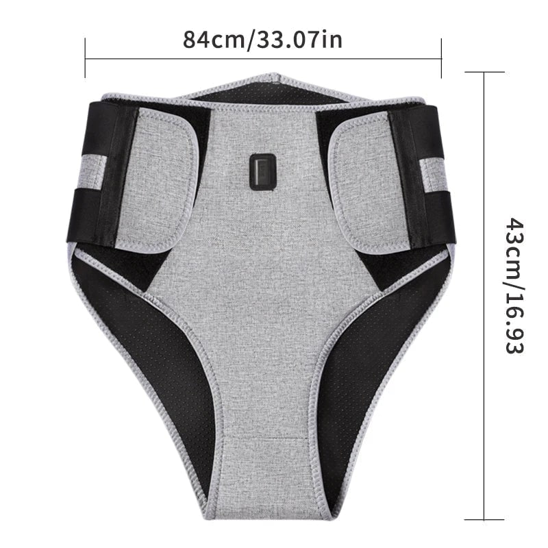 Women's Menstrual Heating Pad with Vibration Massage and Lower Back Wrap for Cramps - Image 7